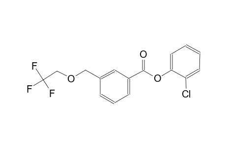 2-chlorophenyl 3-[(2,2,2-trifluoroethoxy)methyl]benzoate