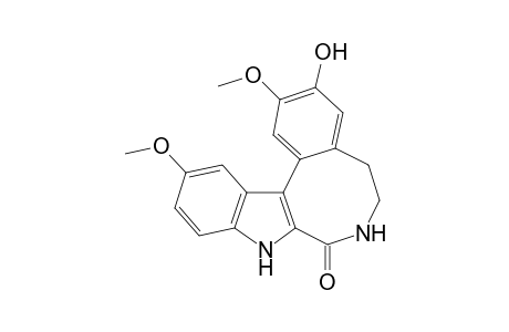 (2,12-Dimethoxy-3-hydroxyl)-5,6,7,9-tetrahydroindolo [2,3-e][3]benzazocin-8-one