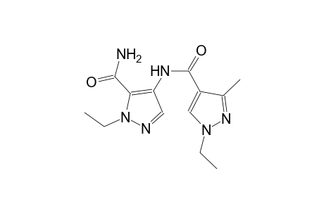 N-[5-(aminocarbonyl)-1-ethyl-1H-pyrazol-4-yl]-1-ethyl-3-methyl-1H-pyrazole-4-carboxamide