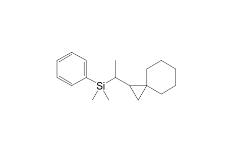 8-[1-(Phenyldimethylsilyl)ethyl]spiro[5.2]octane