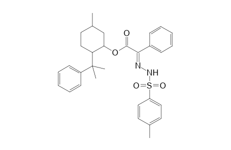 (1R,2S,5R)-8-Phenylmenthyl 2-Oxophenylacetate Tosyldrazone