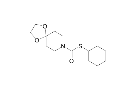S-Cyclohexyl 1,4-dioxa-8-azaspiro[4.5]decane-8-carbothioate