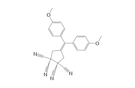 1,1,2,2-Cyclopentanetetracarbonitrile, 4-[bis(4-methoxyphenyl)methylene]-