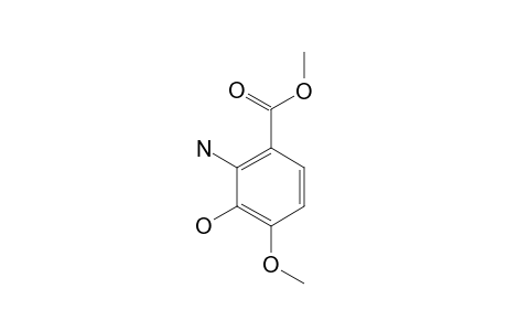 2-AMINO-3-HYDROXY-4-METHOXYBENZOIC_ACID_METHYLESTER