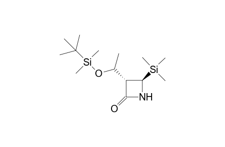 (3S,4R)-3-(tert-Butyldiimethylsilyloxy)ethyl-4-trimethylsilyl-2-azetidinone