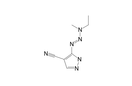 5-(3-ETHYL-3-METHYL-1-TRIAZENO)-PYRAZOLE-4-CARBONITRILE