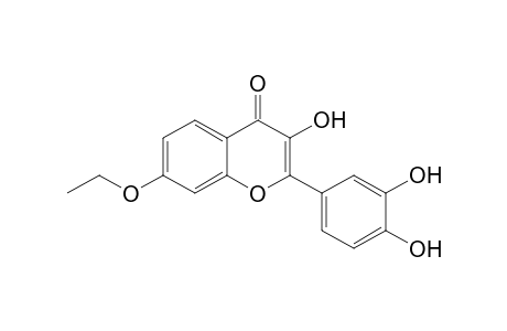 4H-1-Benzopyran-4-one, 2-(3,4-dihydroxyphenyl)-7-ethoxy-3-hydroxy-