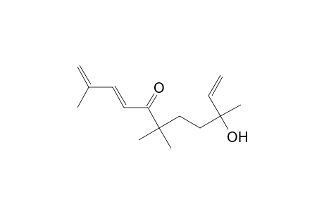 (3E)-2,6,6,9-tetramethyl-9-oxidanyl-undeca-1,3,10-trien-5-one