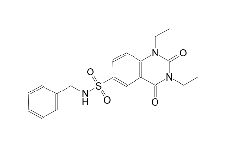 N-benzyl-1,3-diethyl-2,4-dioxo-1,2,3,4-tetrahydro-6-quinazolinesulfonamide
