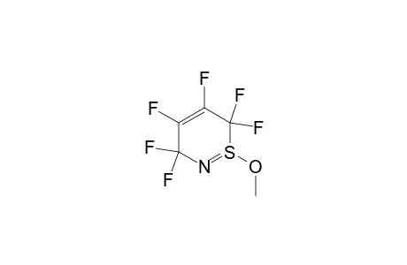 3,3,4,5,6,6-hexafluoro-3,6-dihydro-1-methoxy-1.lambda.(4),2-thiazine