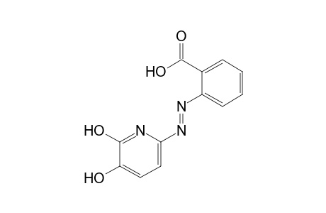 (E)-2-((5,6-dihydroxypyridin-2-yl)diazenyl)benzoic acid