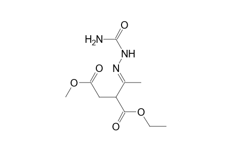 1-Ethyl 4-methyl 2-{1-[2-(aminocarbonyl)hydrazono]ethyl}succinate