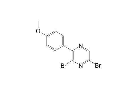 3,5-Dibromo-2-(4-methoxyphenyl)pyrazine