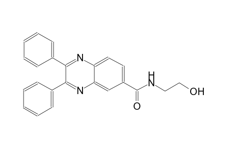 6-quinoxalinecarboxamide, N-(2-hydroxyethyl)-2,3-diphenyl-