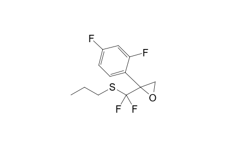 2-(2,4-difluorophenyl)-2-[difluoro(propylsulfanyl)methyl]oxirane