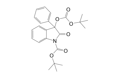 tert-Butyl 3-((tert-butoxycarbonyl)oxy)-2-oxo-3-phenylindoline-1-carboxylate