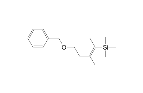 Silane, [1,2-dimethyl-4-(phenylmethoxy)-1-butenyl]trimethyl-, (E)-