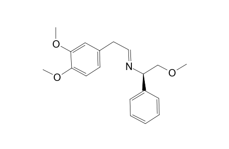 (1'R)-(-)-(3,4-Dimethoxyphenyl)-N-(1'-phenyl-2'-methoxyethyl)ethylideneamine