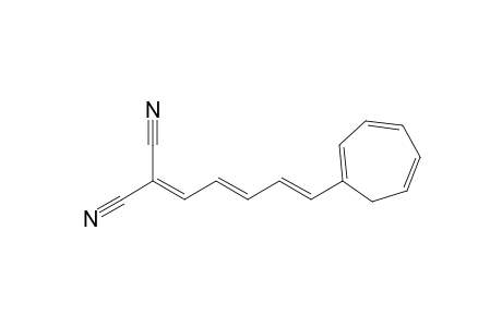 1-(6,6-Dicyano-1,3,5-hexatrienyl)-1,3,5-Cycloheptatriene