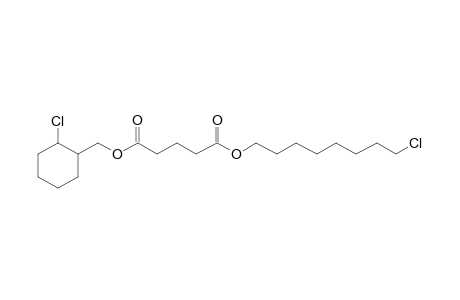 Glutaric acid, (2-chlorocyclohexyl)methyl 8-chlorooctyl ester