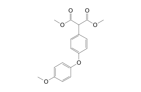 Dimethyl[4-(p-methoxyphenoxy)phenyl]-malonate