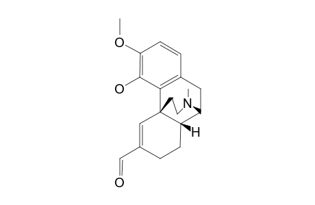 6-FORMYL-4-HYDROXY-3-METHOXY-N-METHYLMORPHIN-5-ENE
