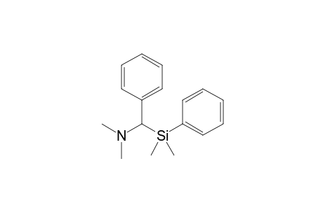 1-[dimethyl(phenyl)silyl]-N,N-dimethyl-1-phenyl-methanamine