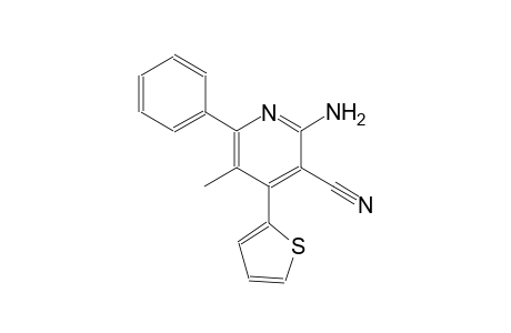 2-amino-5-methyl-6-phenyl-4-(2-thienyl)nicotinonitrile