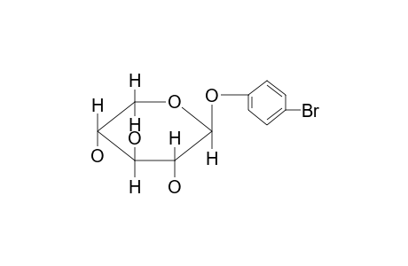 p-BROMOPHENYL beta-D-XYLOPRANOSIDE