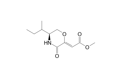 (Z)-Methyl 2-((S)-5-sec-butyl-3-oxomorpholin-2-ylidene)-acetate