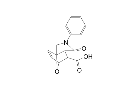 4-oxo-3-phenyl-10-oxa-3-azatricyclo[5.2.1.0~1,5~]dec-8-ene-6-carboxylic acid