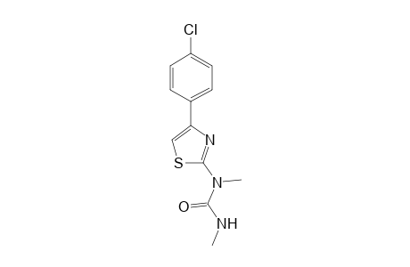 Urea, N-[4-(4-chlorophenyl)-2-thiazolyl]-N,N'-dimethyl-