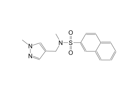 2-naphthalenesulfonamide, N-methyl-N-[(1-methyl-1H-pyrazol-4-yl)methyl]-