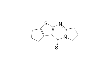 1,2,3,6,7,8-Hexahydro-10H-cyclopenta[4,5]thieno[2,3-d]pyrrolo[1,2-a]pyrimidine-10-thione