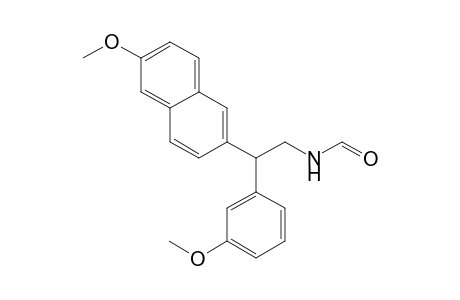 N-Formyl-2-[2-(6-methoxynaphthalenyl)]-2-(3-methoxyphenyl)ethylamine