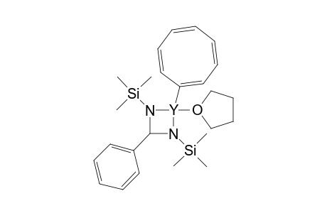 [ N,N'-bis(Trimethylsilyl)benzamidinato](cyclooctatetraenyl)(tetrahydrofuran)yttrium (III)