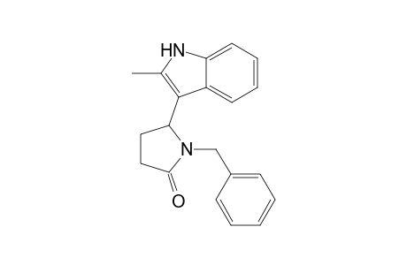 1-Benzyl-5-(2-methyl-1H-indol-3-yl)pyrrolidin-2-one