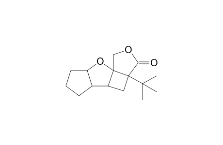 10-tert-Butyl-2,12-dioxatetracyclo[6.5.0.0(3,7).0(1,10)]tridecan-11-one