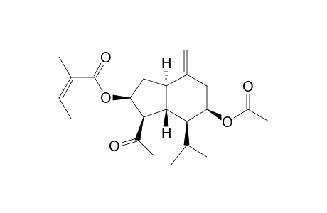 3-Angeloyloxy-8-acetoxy-10(14)-oplopen-4-one