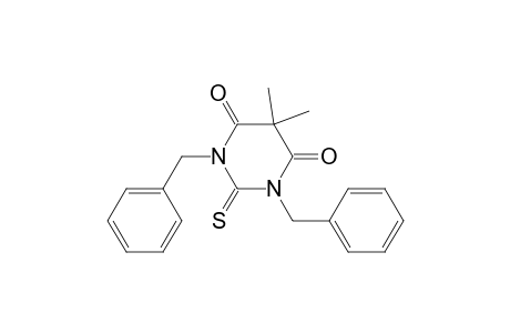 1,3-Dibenzyl-5,5-dimethyl-2-sulfanylidene-1,3-diazinane-4,6-dione