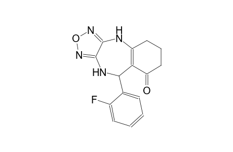4H-[1,2,5]oxadiazolo[3,4-b][1,4]benzodiazepin-8(5H)-one, 9-(2-fluorophenyl)-6,7,9,10-tetrahydro-