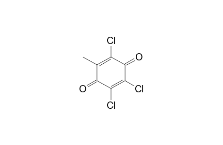 2,5-Cyclohexadiene-1,4-dione, 2,3,5-trichloro-6-methyl-