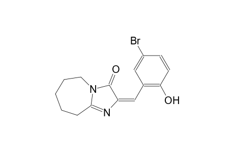 (2E)-2-(5-bromo-2-hydroxybenzylidene)-2,5,6,7,8,9-hexahydro-3H-imidazo[1,2-a]azepin-3-one
