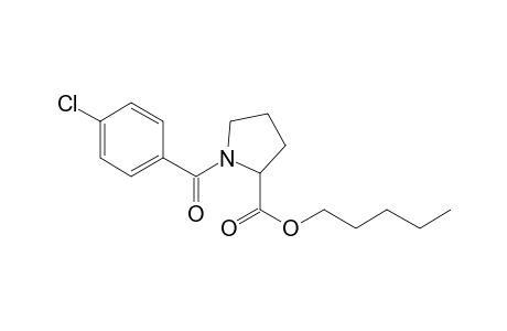 L-Proline, N-(4-chlorobenzoyl)-, pentyl ester