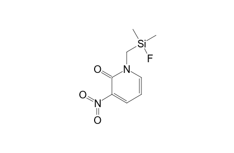 1-(FLUORODIMETHYLSILYLMETHYL)-3-NITRO-2-PYRIDONE