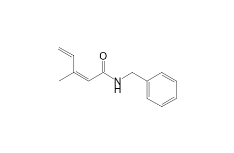(2Z)-N-Benzyl-3-methylpenta-2,4-dienamide