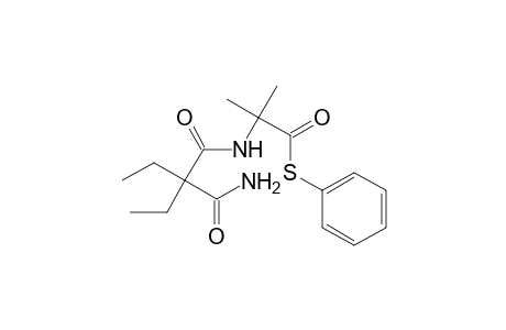 N-(1-Phenylthiocarbonyl-1-methylethyl)-2,2-diethylmalonamide