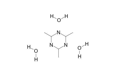 Acetaldehyde ammonia trimer