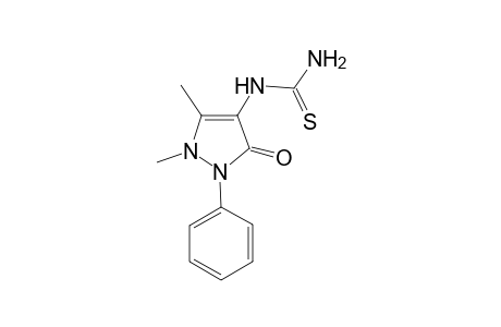 N-(1,5-Dimethyl-3-oxo-2-phenyl-2,3-dihydro-1H-pyrazol-4-yl)thiourea