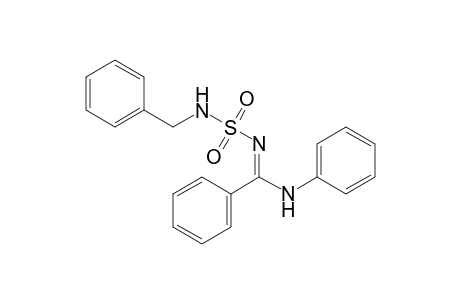 N'-(benzylsulfamoyl)-N-phenylbanzamidine